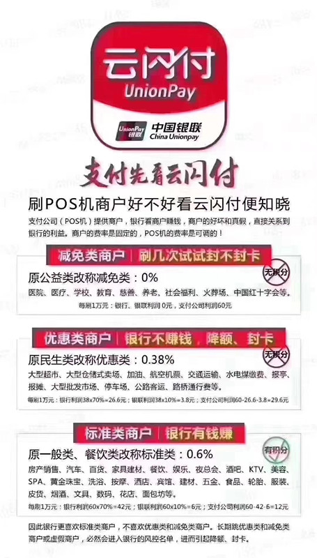 乐分易的钱哪种pos机能刷