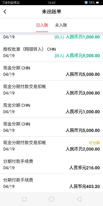 信用卡现金分期用途违约