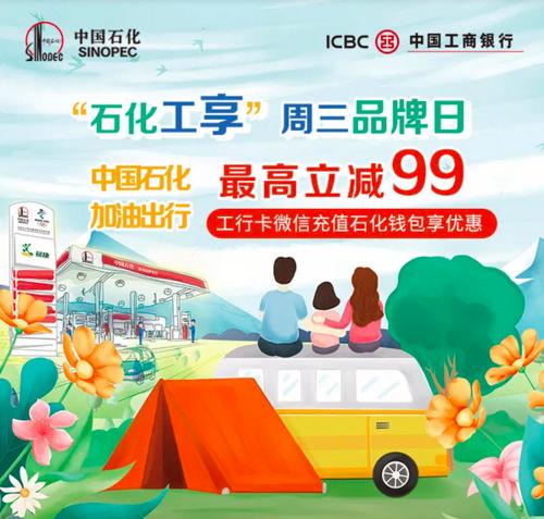 中石化工行信用卡积分兑换