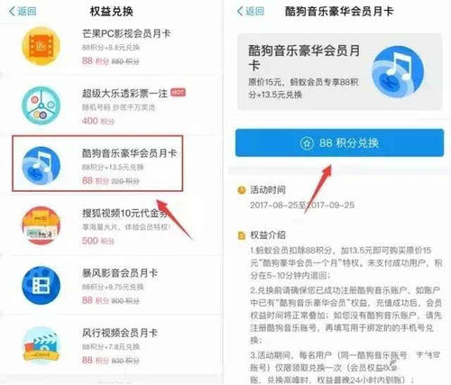 信用卡积分兑换pptv会员