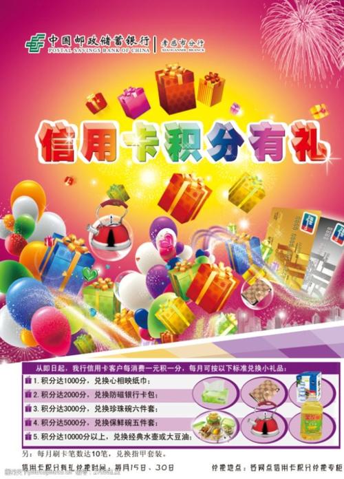 信用卡积分兑换实惠