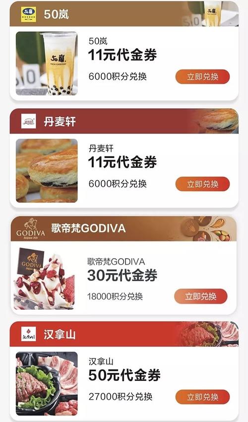 信用卡积分兑换美食优惠信息(信用卡积分兑换的盒马优惠卷)
