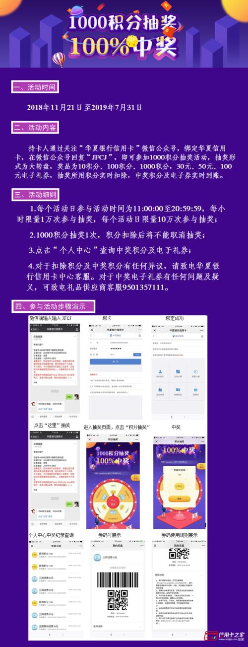 华夏银行信用卡哪些有积分兑换