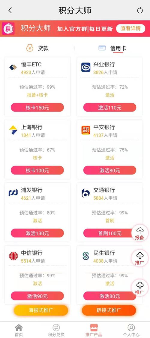 哪个信用卡积分可以兑换dq
