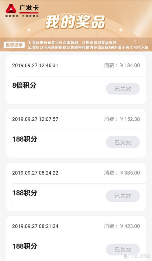 广发信用卡是多少一积分兑换