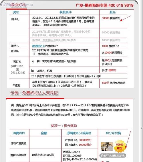 广发携程信用卡怎么没有积分兑换