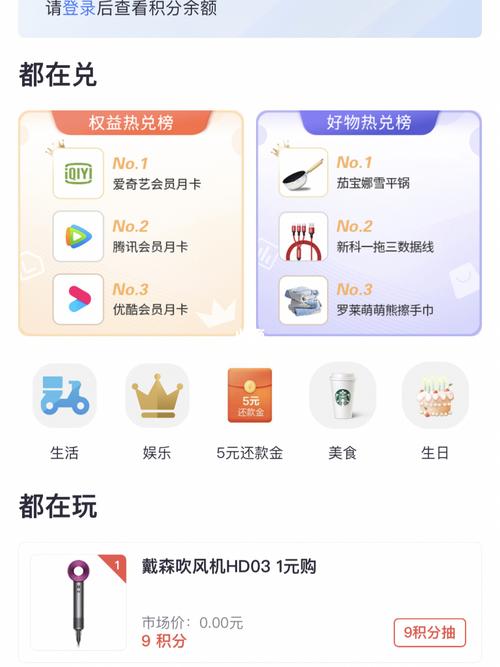 招商银行信用卡积分兑换什么