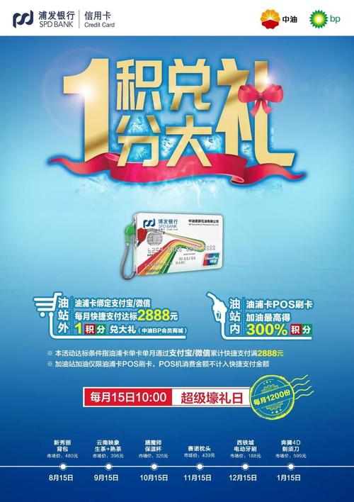 浦发信用卡中心积分兑换