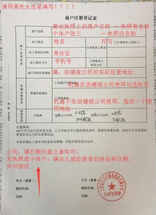 个体户怎么申请第三方pos机