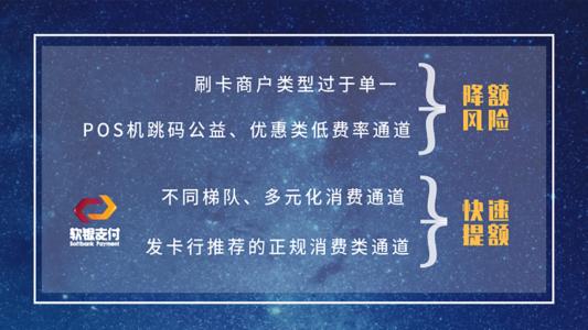 养卡提额就靠它